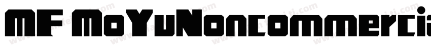 MF MoYuNoncommercial)Regular字体转换